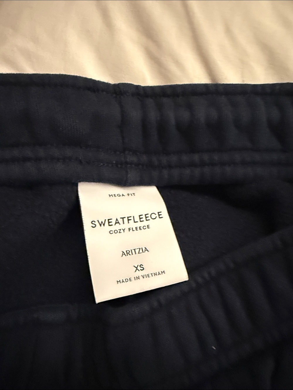Aritzia Navy Blue Jogger Sweatpants